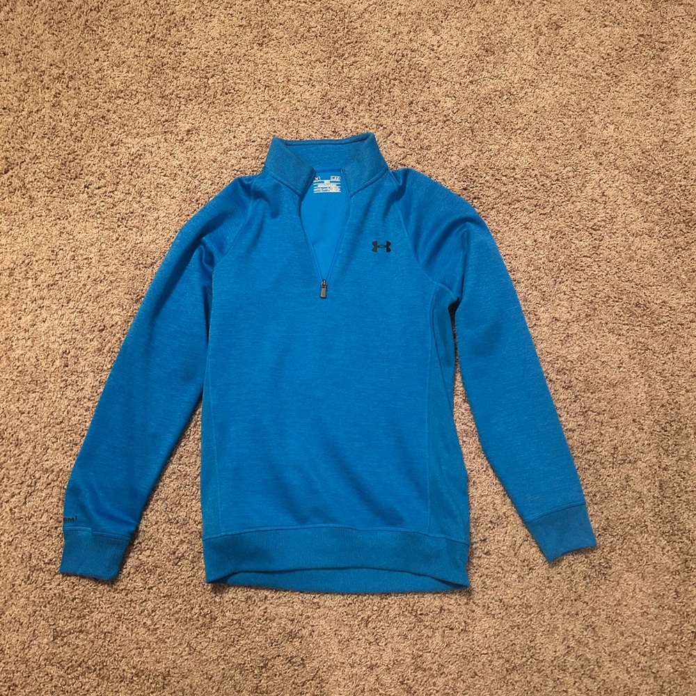 Under Armour Blue Quarter-Zip Pullover